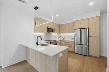 Contemporary soft-close cabinetry